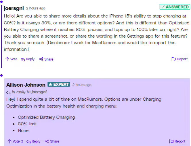濠江苹果15维修网点分享iPhone15/Pro查看电池循环次数方法